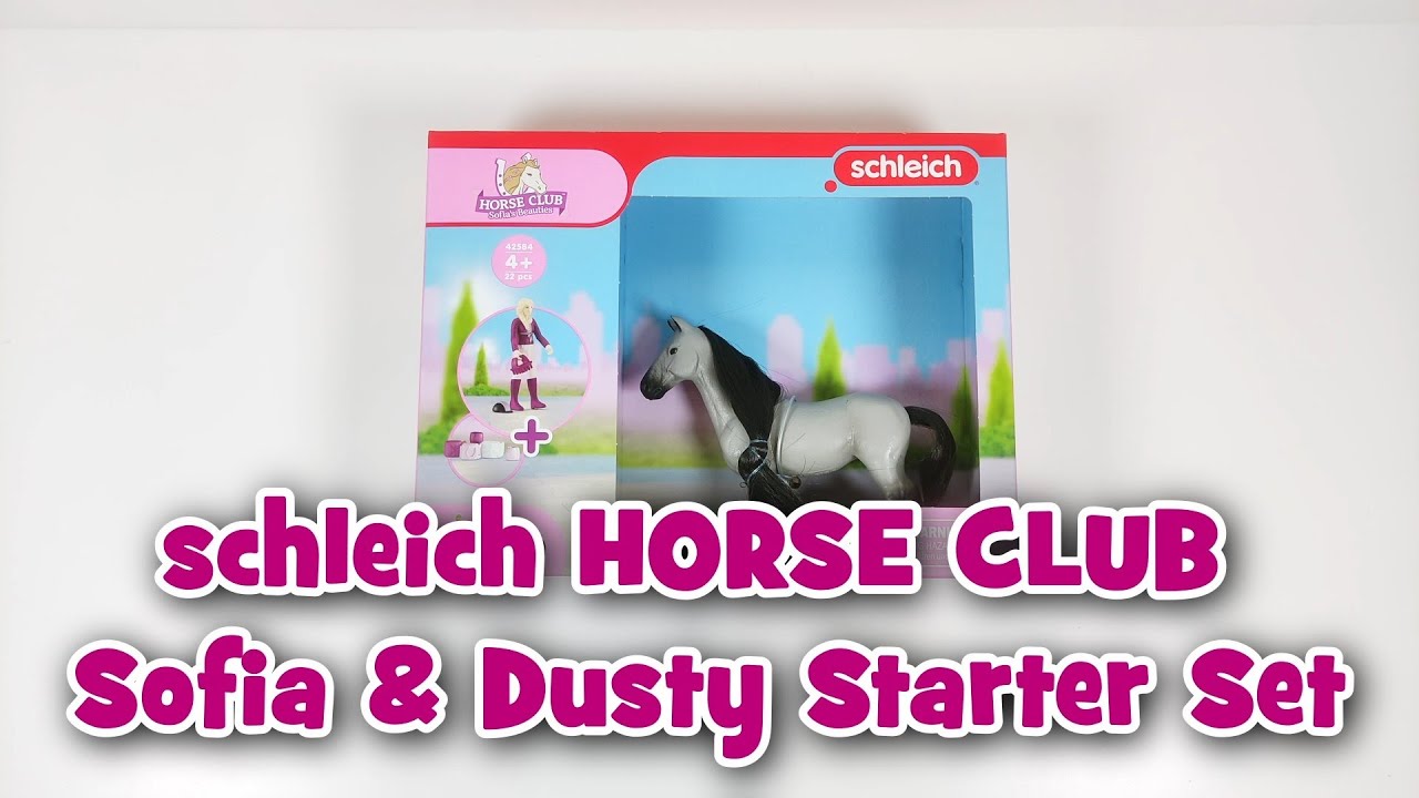 schleich HORSE CLUB Sofia & Dusty Starter Set (42584) | UNBOXING