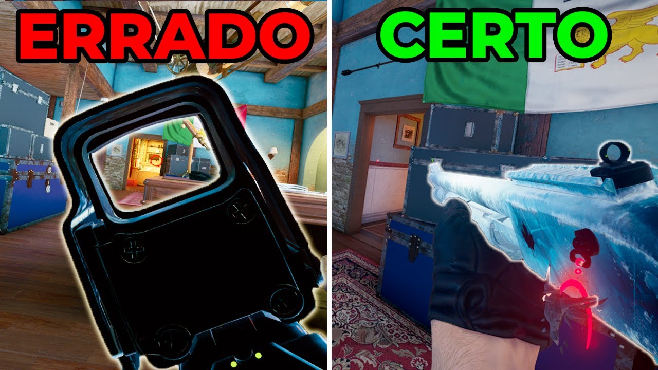 7 ERROS que estão ACABANDO com seu jogo no Rainbow Six Siege!