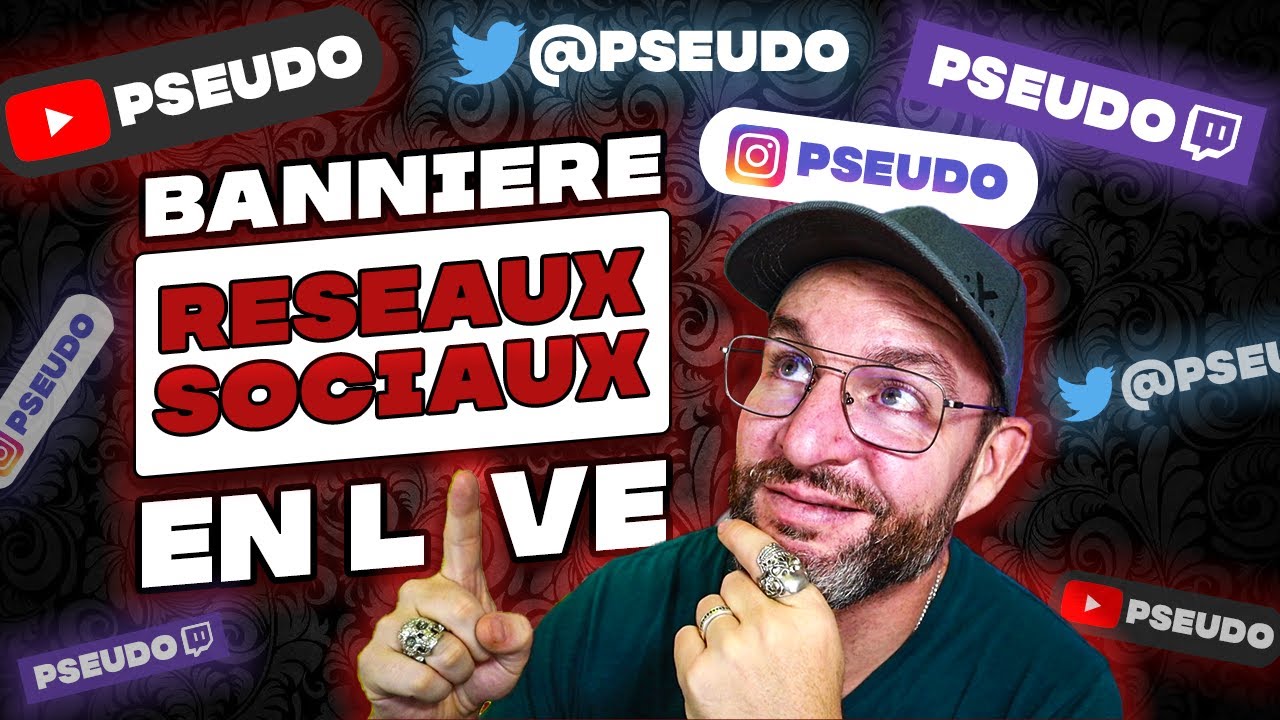 Afficher ses RÉSEAUX SOCIAUX en STREAM