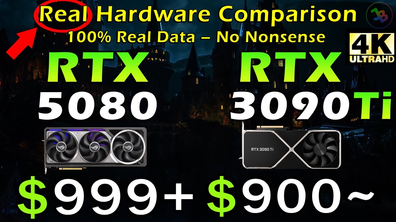 RTX 5080 vs RTX 3090 Ti | 4K | REAL Test in 10 Games | Rasterization, Ray Tracing, DLSS 4 MFG