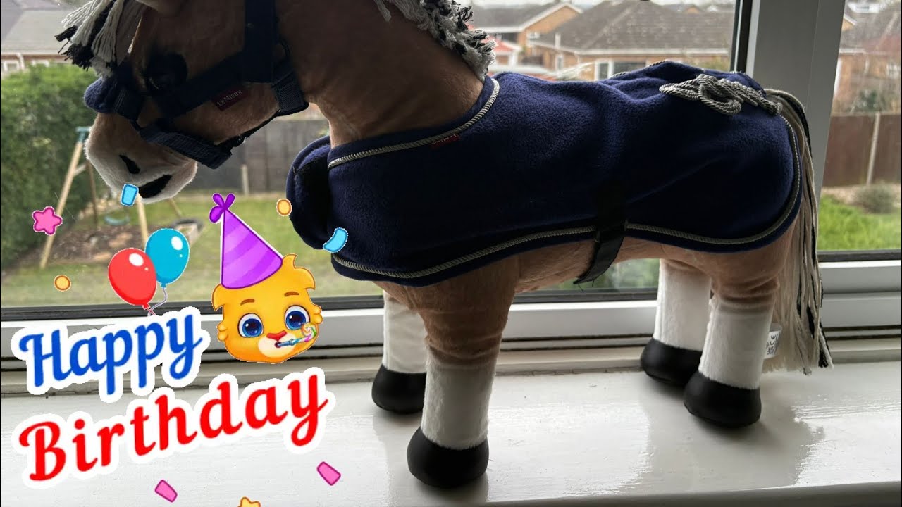 Happy birthday OSKAR! #horse #pony #lemieux #lemieuxtoypony #roleplay #friends #fun #like #subscribe