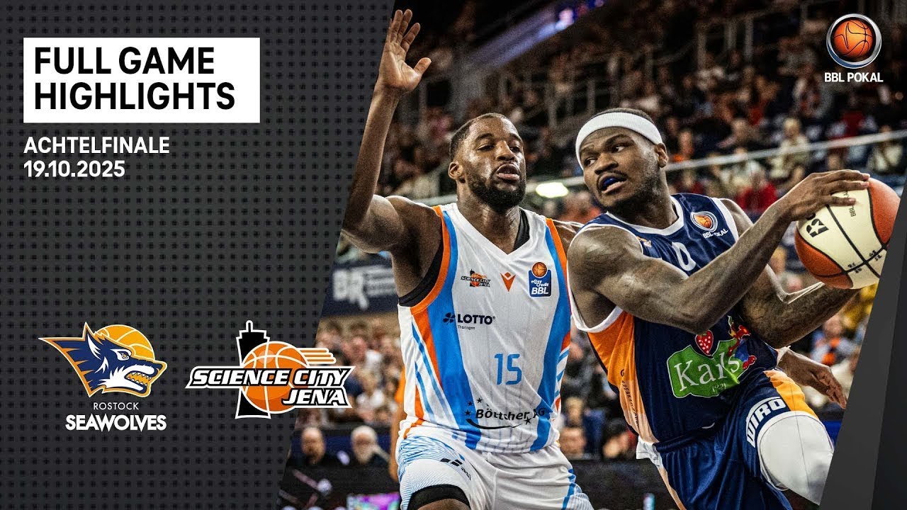 ROSTOCK SEAWOLVES vs. Science City Jena - Full Game Highlights - Achtelfinale, 25/26