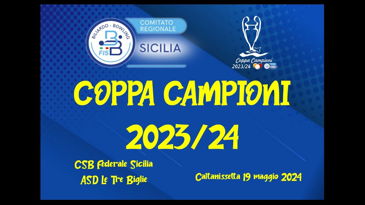 COPPA CAMPIONI 2023/24 - Papa Gianluca VS Montalto Antonio