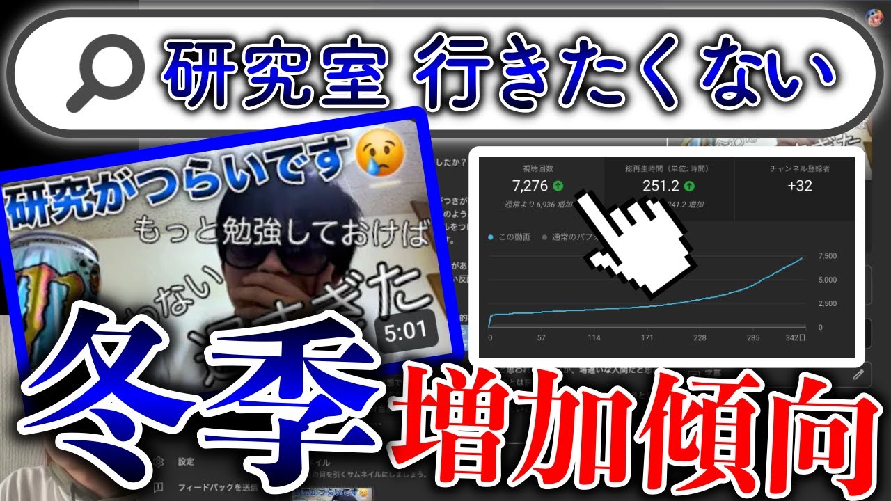 【半年以上病んだ。】研究が辛い人、研究室行きたくない人へ。【科学大・東工大院生】