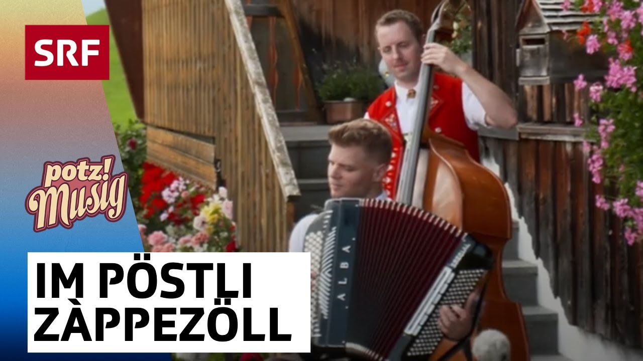 Geschwister F&auml;ssler: Im P&ouml;stli z&rsquo;Appez&ouml;ll | Potzmusig Familiensommer | SRF