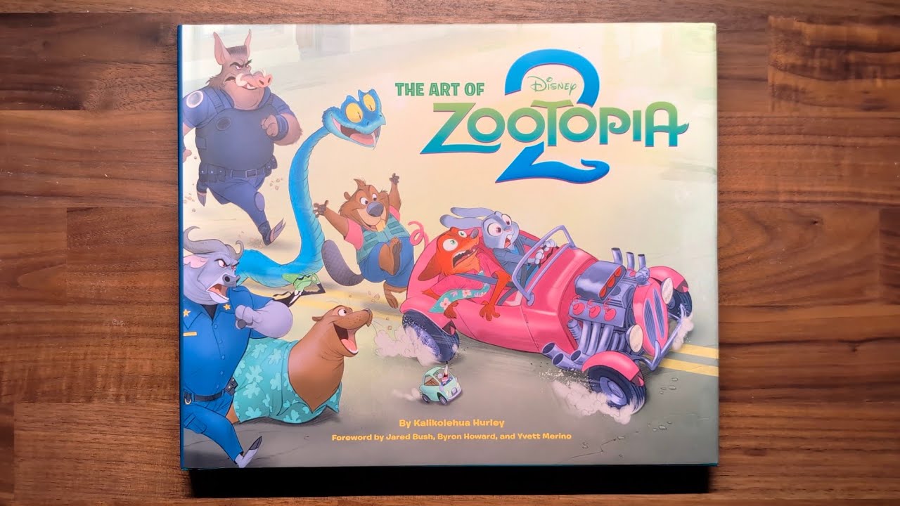 The Art Of Zootopia 2  - Flip Through 4K HDR