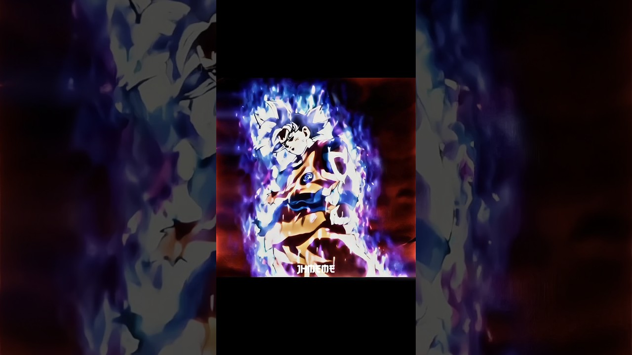 SSJ4 Goku was shocked when Goku went Ultra Instinct against Cumber 💀🔥