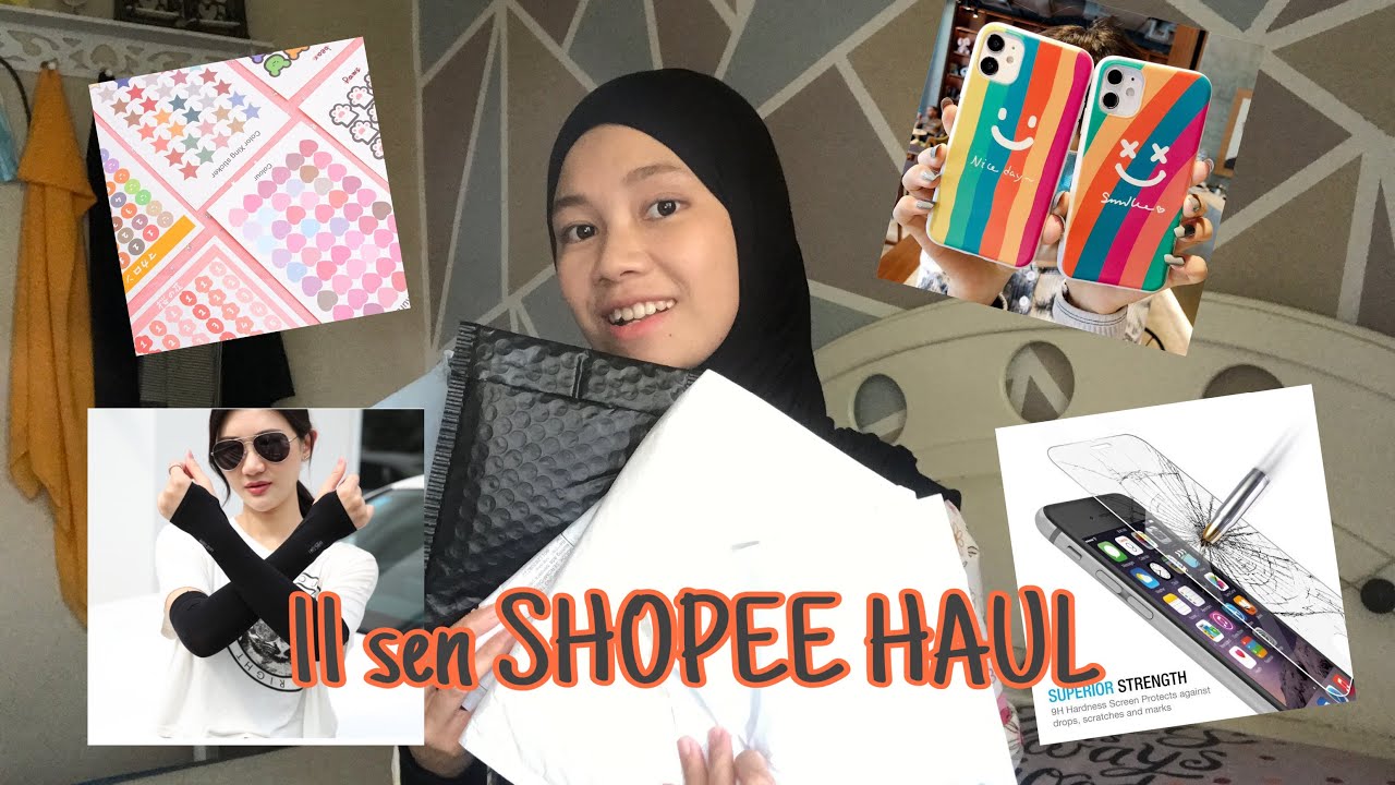 11 sen SHOPEE HAUL | Part 2