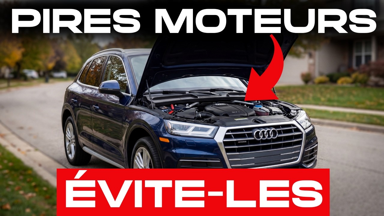 3 Pires et 4 meilleurs moteurs AUDI à acheter (Évite de te ruiner)