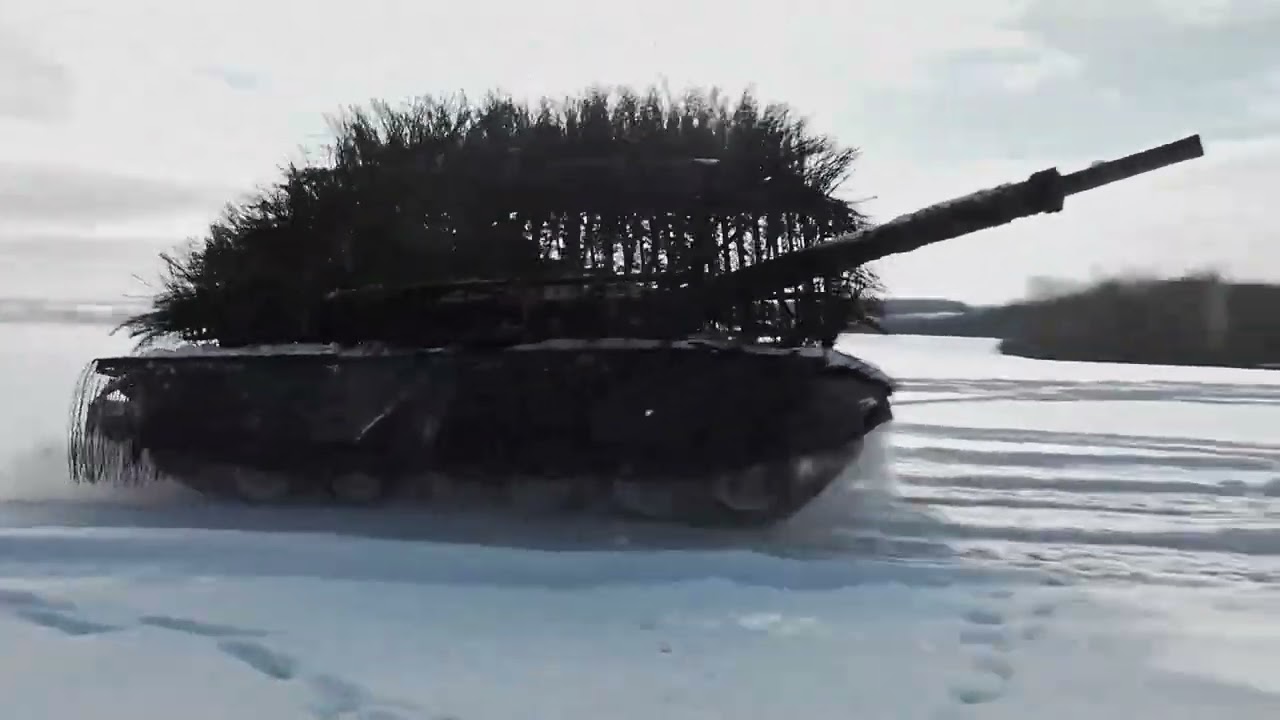 Танк Т-80 БВМ. Применение. #tanks