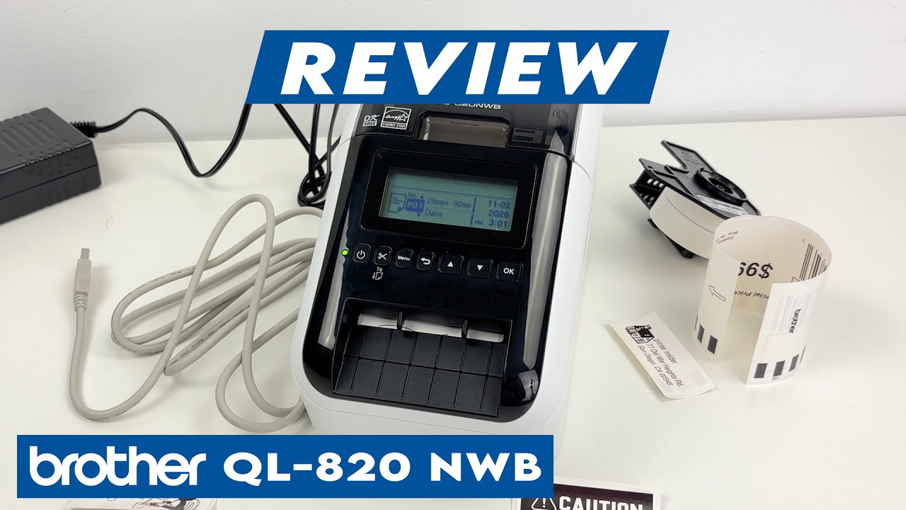 Review of the Brother QL-820NWB Label Printer
