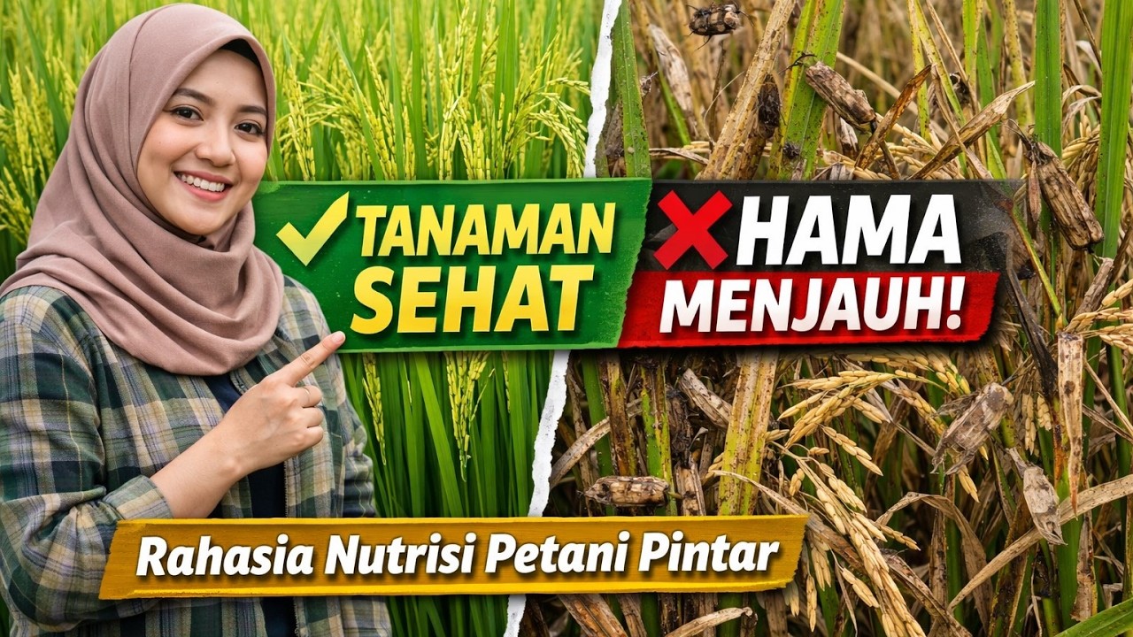 Tanaman Sehat = Hama Kabur! Rahasia Nutrisi yang Jarang Diketahui Petani