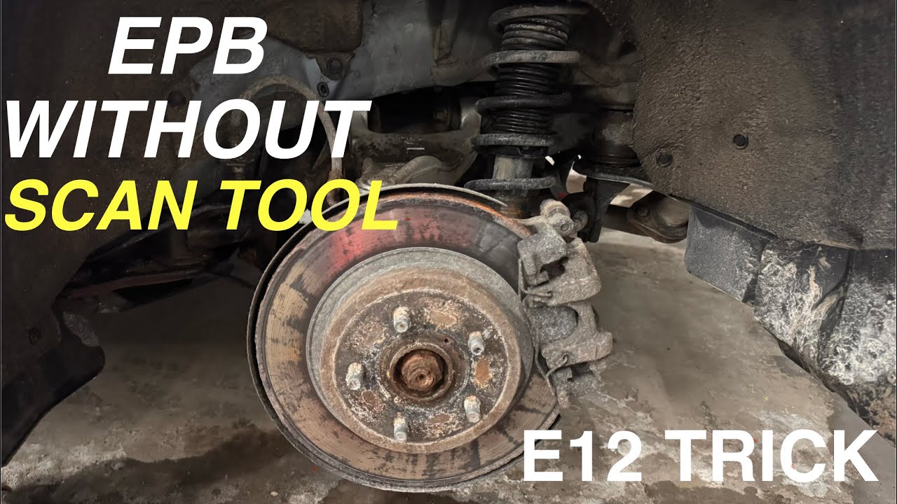 2022 Subaru Legacy Rear Brake Job (No Scan Tool | EPB Manual Rewind)