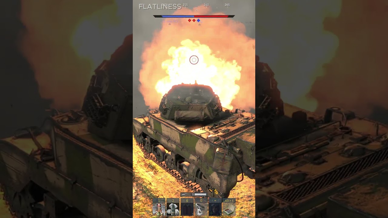 Can I get a kill with smoke shells? #warthunder #warthundershorts #shorts