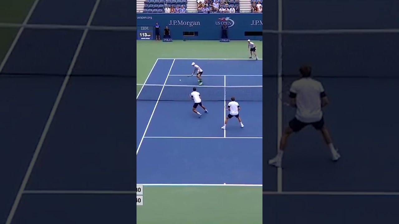 INSANE doubles point! 🤯