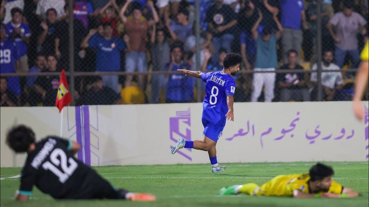 #شاهد امتلاء مدرجات ملعب الساحر احمد راضي والتشجيع المتواصل للشعب الجوي🔥💙🦅