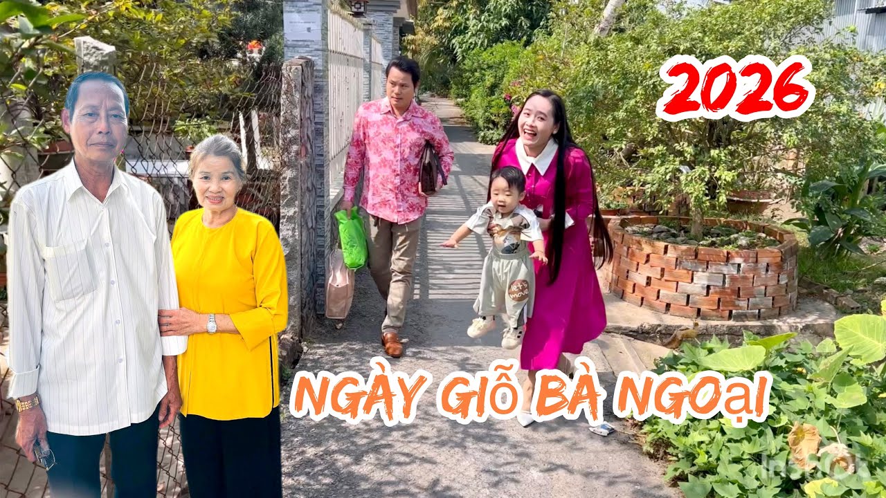 Bùi Trung Đẳng đưa vợ và Canxi con trai về Cù Lao đám giỗ bà ngoại