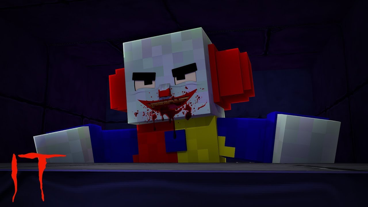 MINECRAFT IT THE CLOWN - THE KIDS ENTER THE SEWERS!