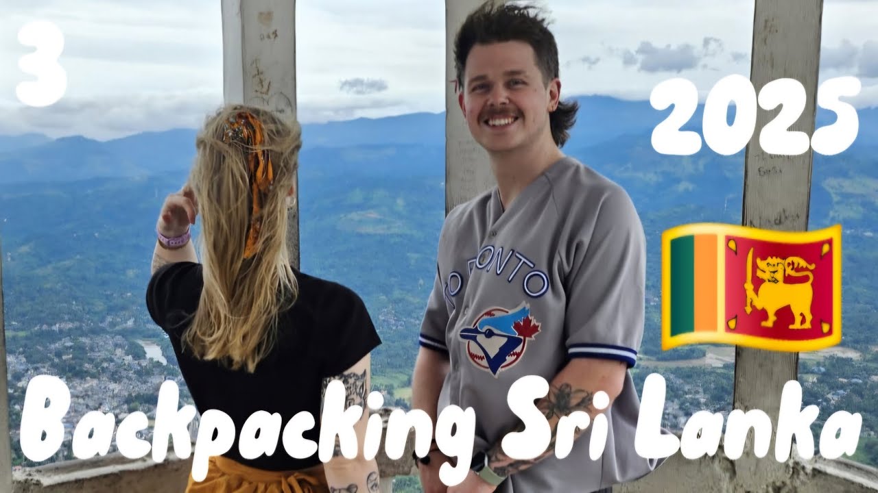 BACKPACKING SRI LANKA 🇱🇰  - Off the beaten track, Ambuluwawa Tower, Waterfalls and Tea Factories!