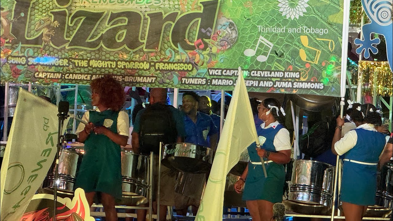 Renegades at National Panorama Large Steelband Finals in the Queen’s Park Savannah