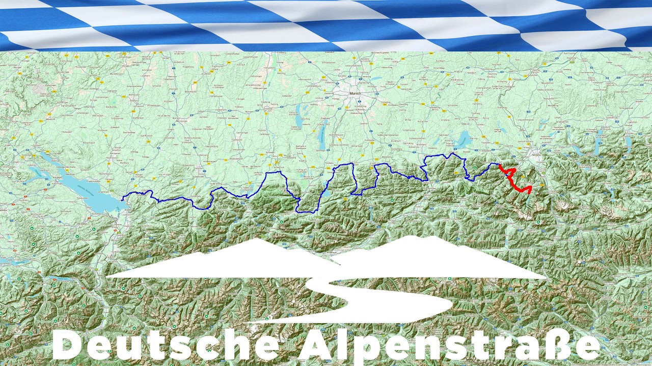 Scenic Drive Germany: Deutsche Alpenstraße (Inzell - Königssee) | 4K