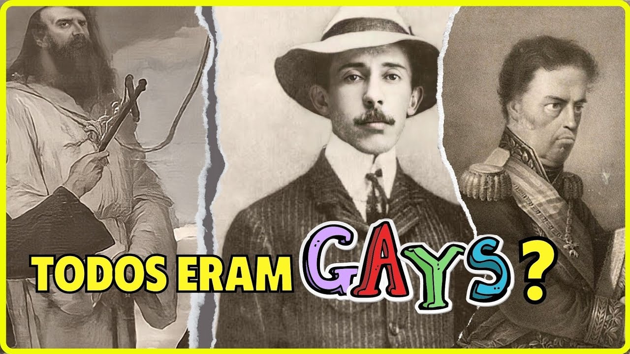 🏳️‍🌈PERSONALIDADES HOMOSSEXUAIS  DA HISTÓRIA DO BRASIL: VOCÊ VAI SE SURPREENDER!
