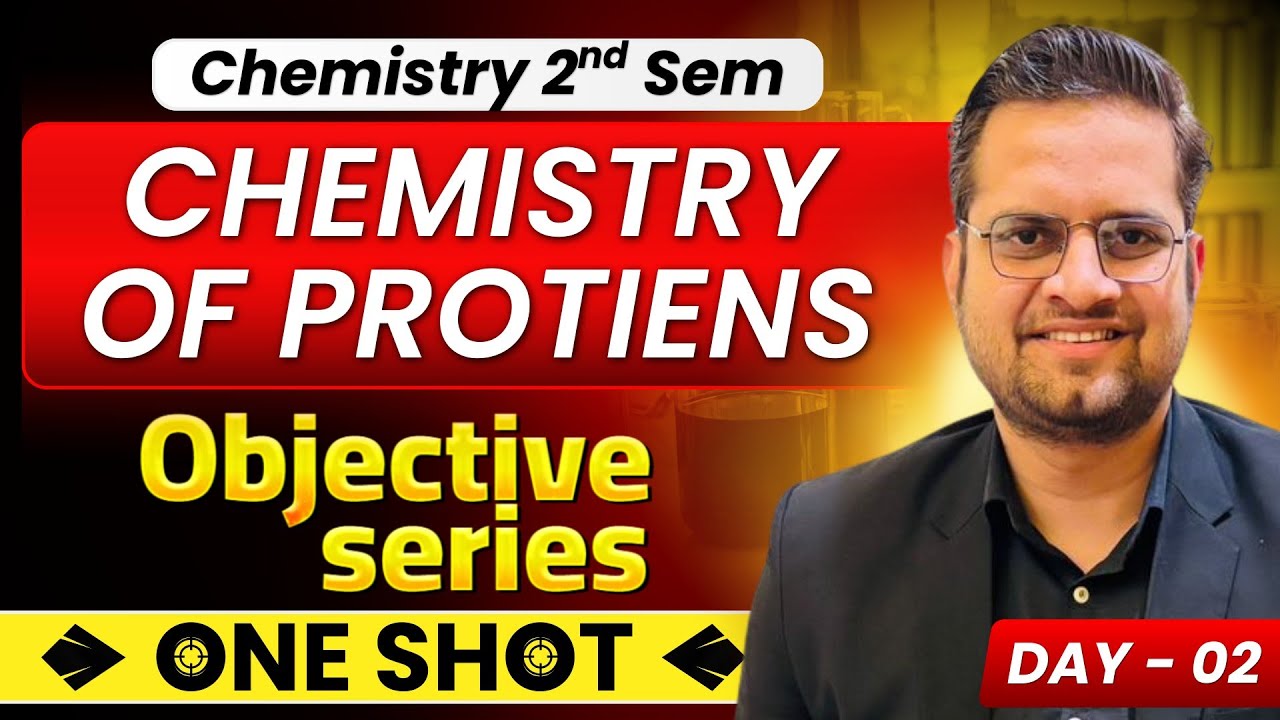 Structure Of Protien!Day-2!B.Sc 2nd Semester Chemistry Objective Series One Shot!Be DKDian