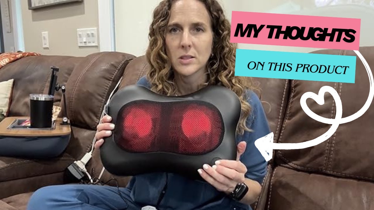 Zyllion Shiatsu Back and Neck Massager: Everything to know BEFORE you buy. #ad #amazoninfluencer