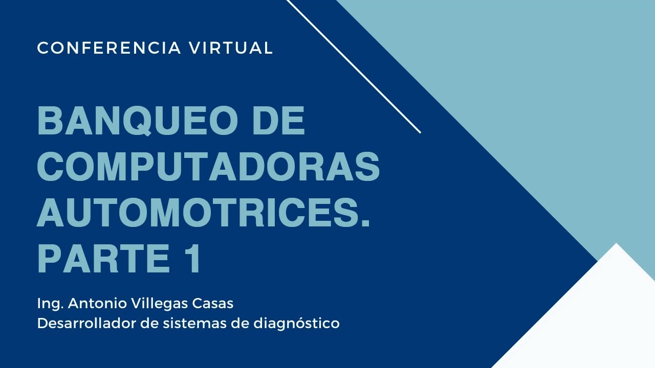 Banqueo de computadoras automotrices. Parte 1