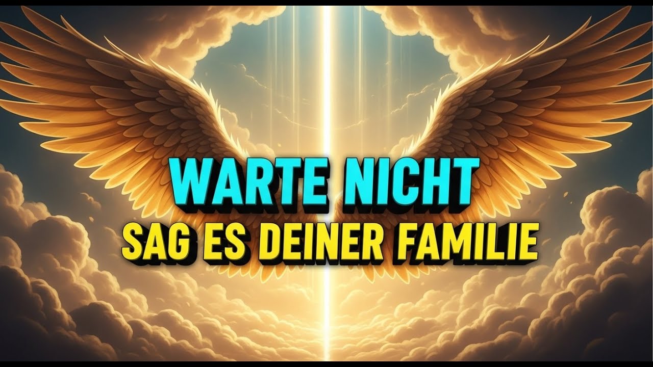 AUSERWÄHLTE: DIESE ANWEISUNG IST KLAR – IGNORIERST DU SIE JETZT, GIB NICHT GOTT DIE SCHULD SPÄTER ⚠️