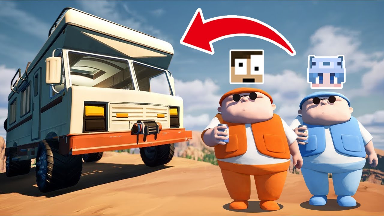 断崖絶壁の山を無免許キャンピングカーで登るゲームが鬼畜過ぎる【RV There Yet?】