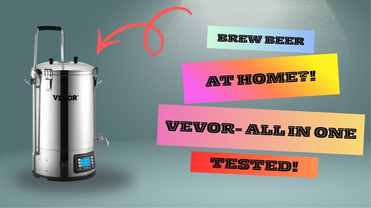Brew Beer at home? VEVOR All-in-One tested!