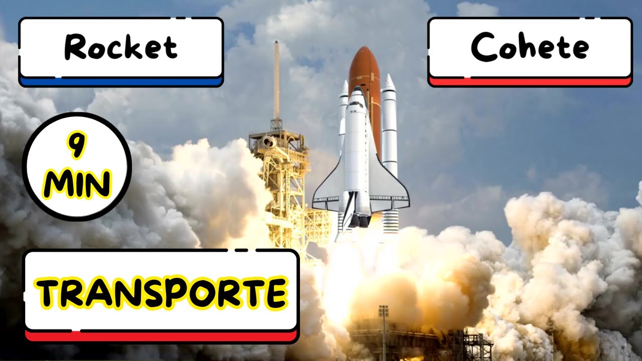 Transportation in Spanish!  - Transporte en español! - Learn Spanish for Kids