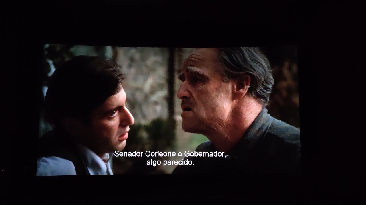 The Godfather (4K) in theatre *Vito and Michael scene*