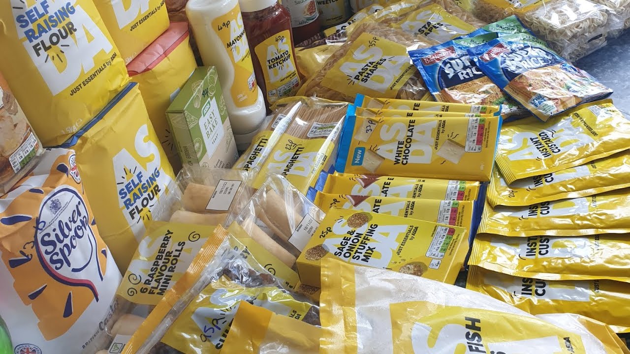 large asda haul prepping for a hard winter and a weekly top up. #prepping #preppy #preparation