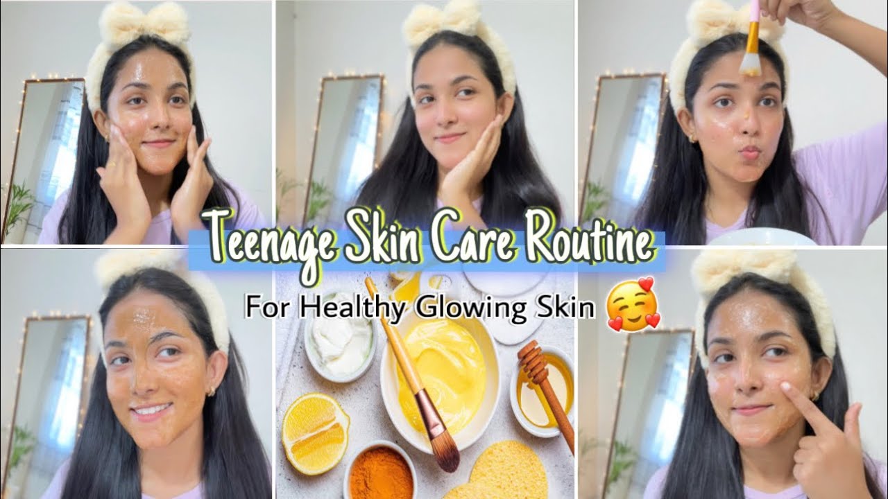 টিনএজারদের জন্য বেস্ট স্কিন কেয়ার রুটিন || Teenage Skincare Routine For Healthy & Glowing Skin ✨