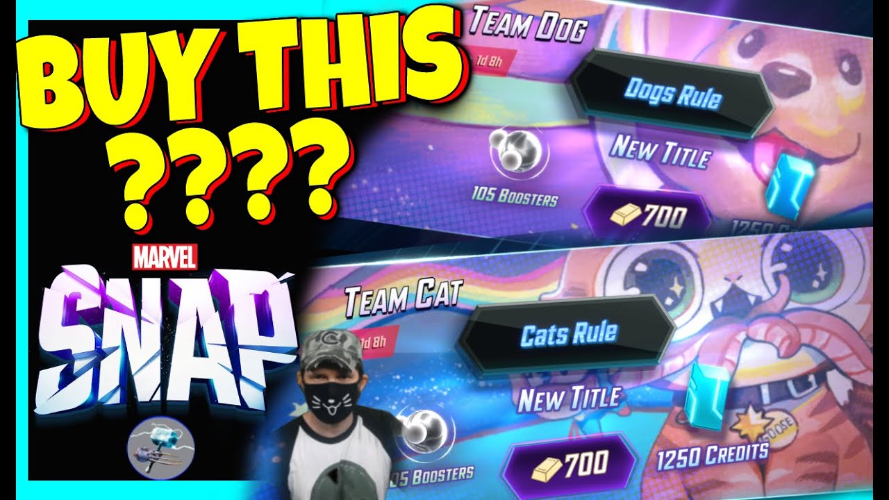 Worth the Gold to Buy Team Cat or Team Dog Bundles in Marvel Snap?? | Honest Bundle Analysis