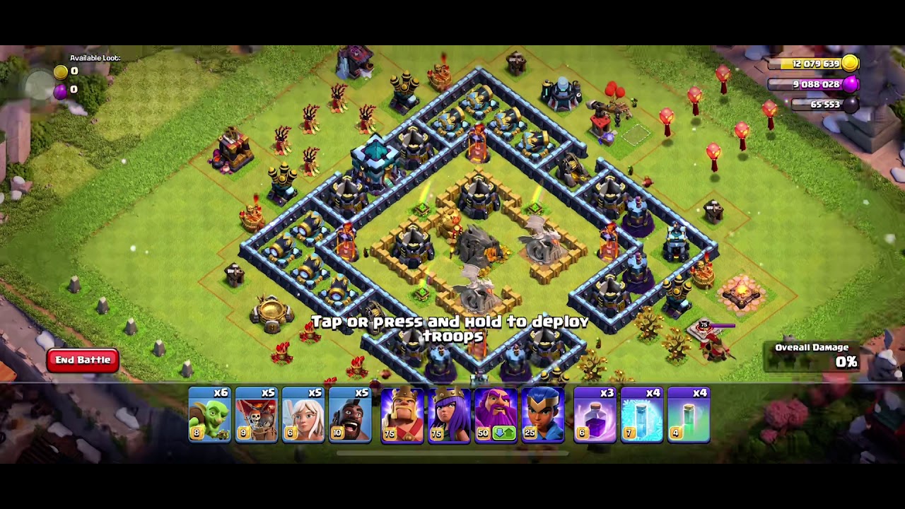 COC how to beat 3 stars event HOG MOUNTAIN EASILY