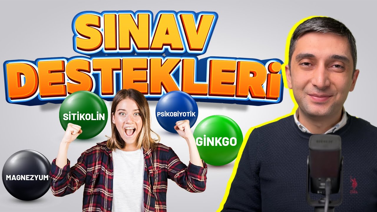 SINAV BAŞARISI İçin Destekler! (Odaklanma, Dikkat, Hafıza)