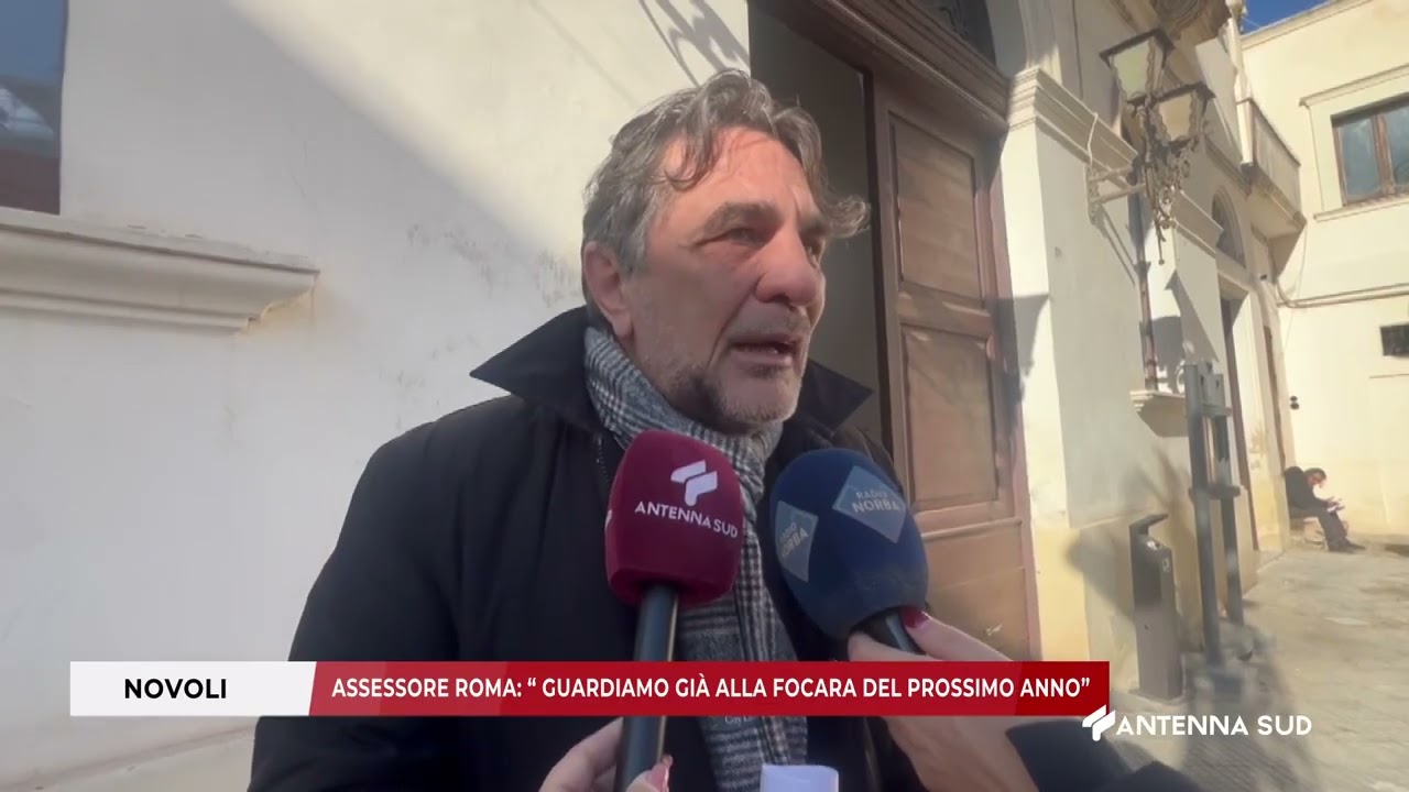 16 GENNAIO 2025   NOVOLI LE ASSESSORE ROMA: “ GUARDIAMO GIÀ ALLA FOCARA DEL PROSSIMO ANNO”