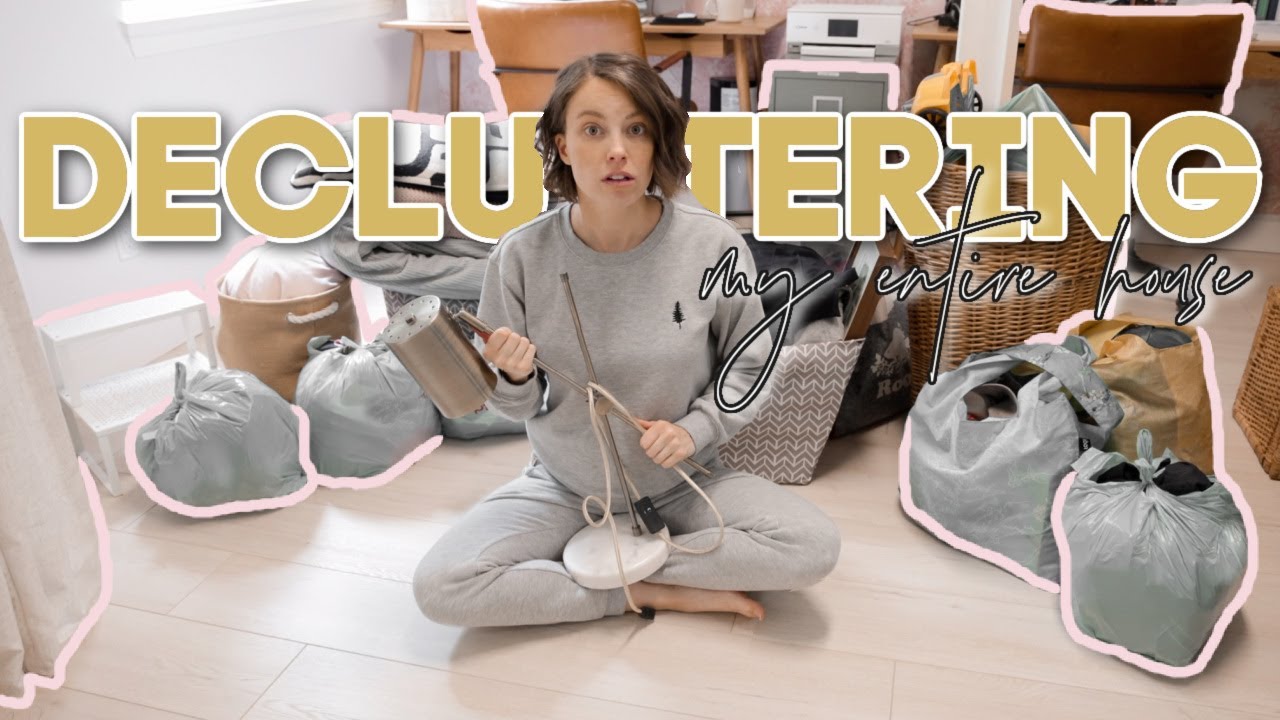 Decluttering Our ENTIRE House | MINIMALIST
