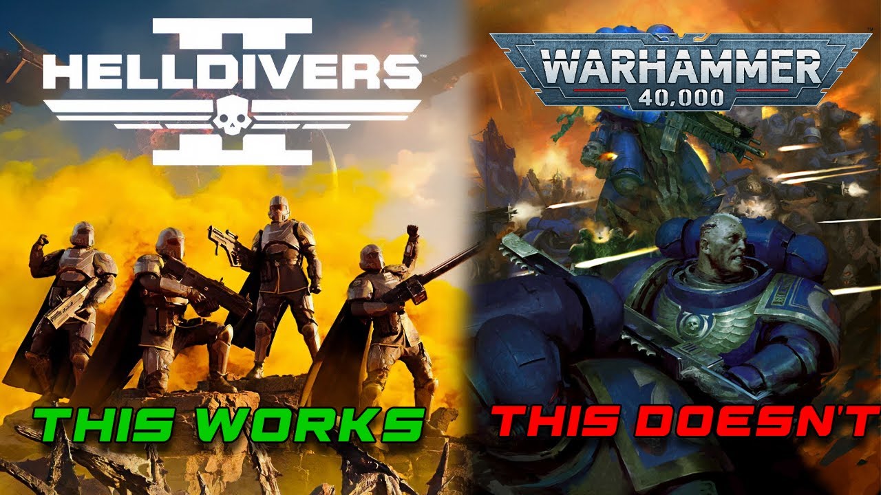 Why Satire works in Helldivers 2 but not in Warhammer 40k