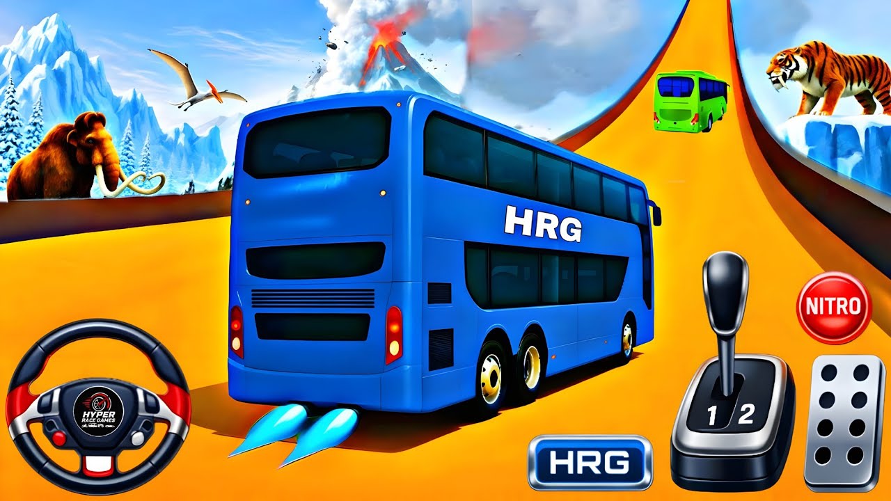 🧊🚌 Frostline Bus Traverse – Clean Lines & Careful Sky Driving | Android Gameplay
