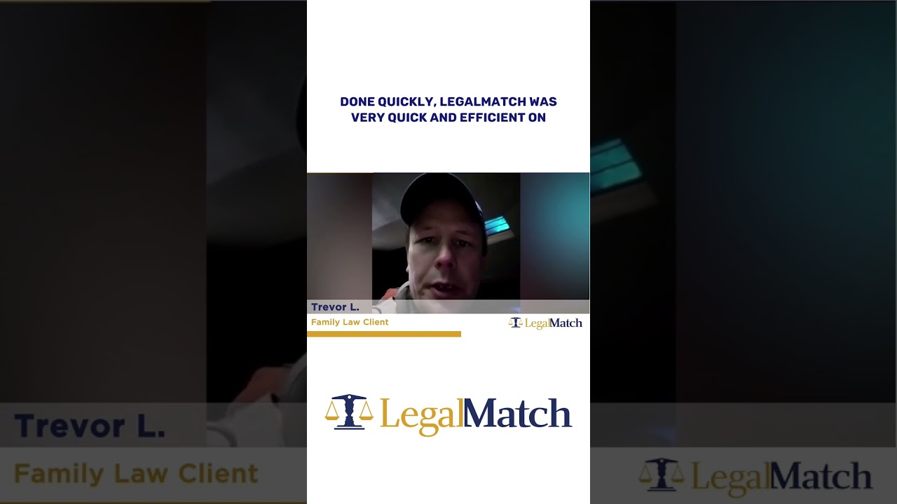 Quick and Efficient Legal Solutions with #LegalMatch #clienttestimonial