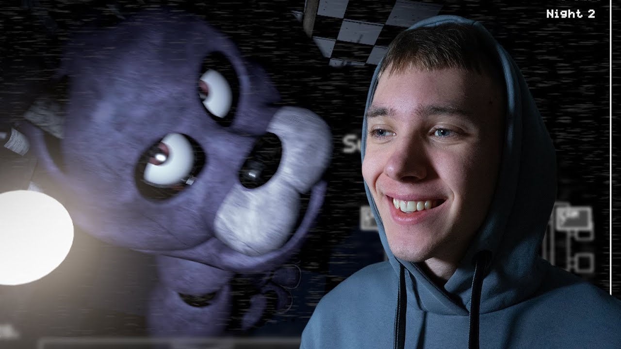 Аниматроники Двигаются в Реальном Времени! - Five night's at freddy's: in real time #1