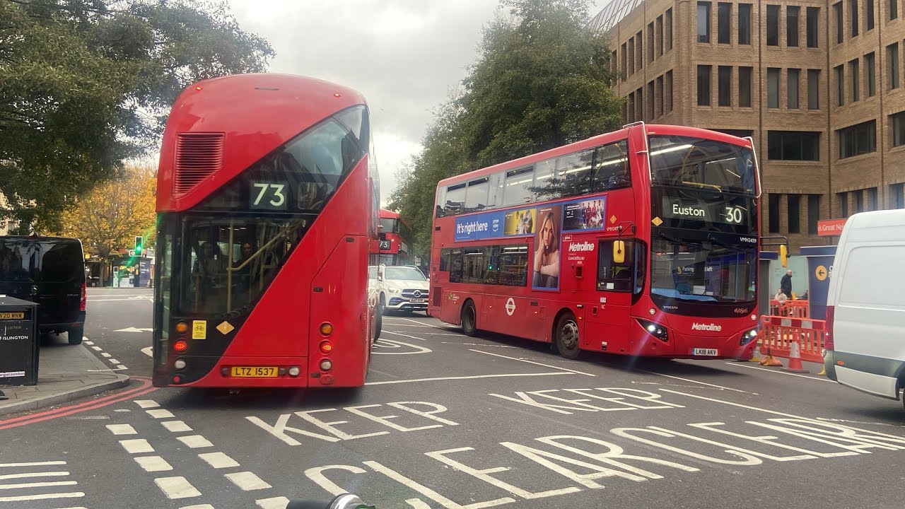Bus Observations at Angel Islington | 03/11/2025