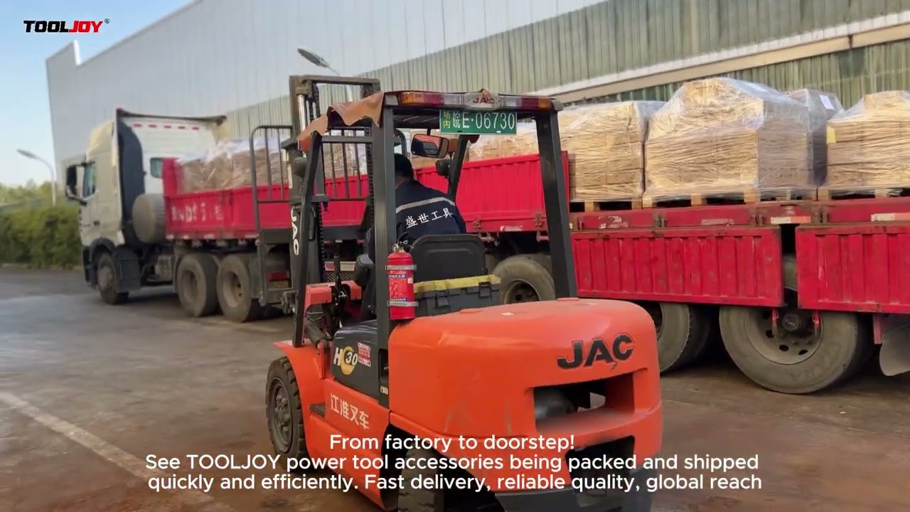 From Factory to You: TOOLJOY Power Tool Accessories Shipping in Action