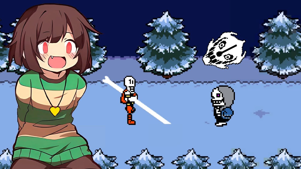 Undertale, mas o Sans enlouqueceu