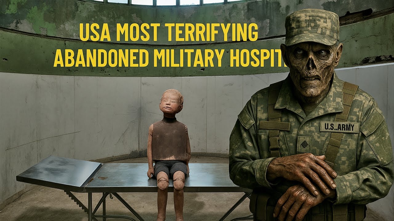 US MARINES ABANDONED  HOSPITAL (TERRIFYING DISCOVERY)