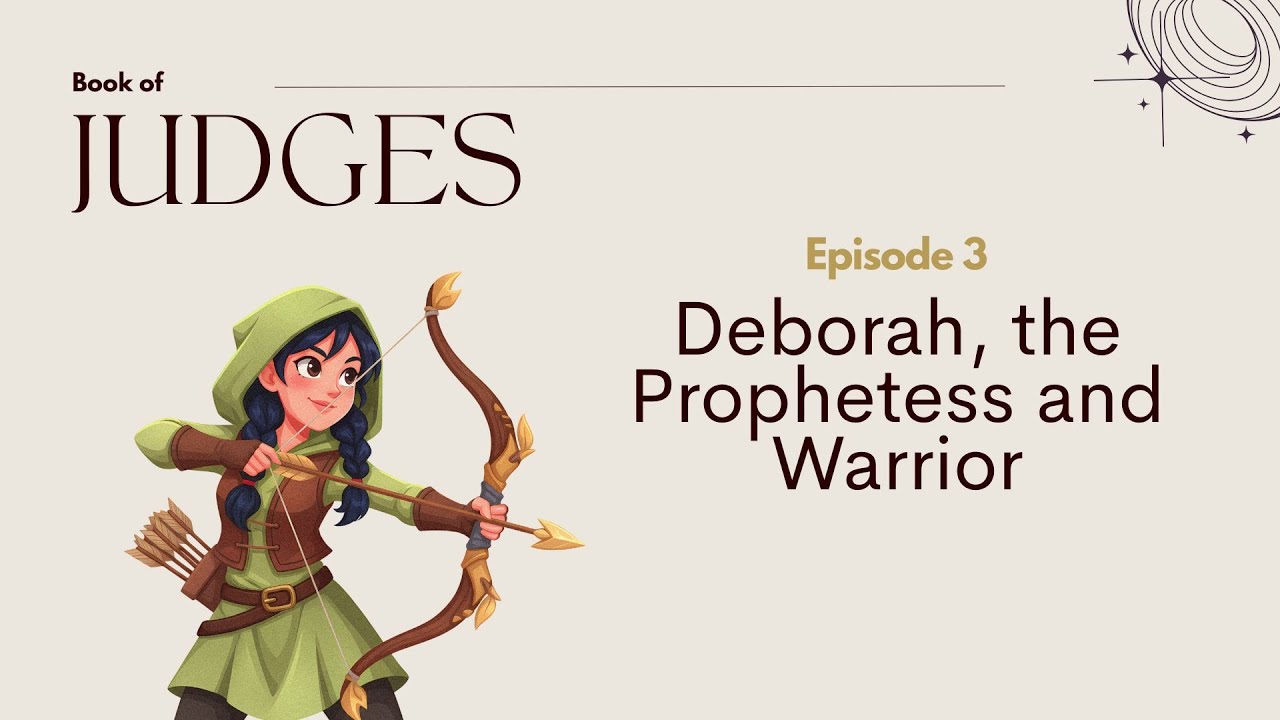 Judges Ep 3: Deborah, the Prophetess and Warrior | Old Testament Cartoon Bible Study for Adults